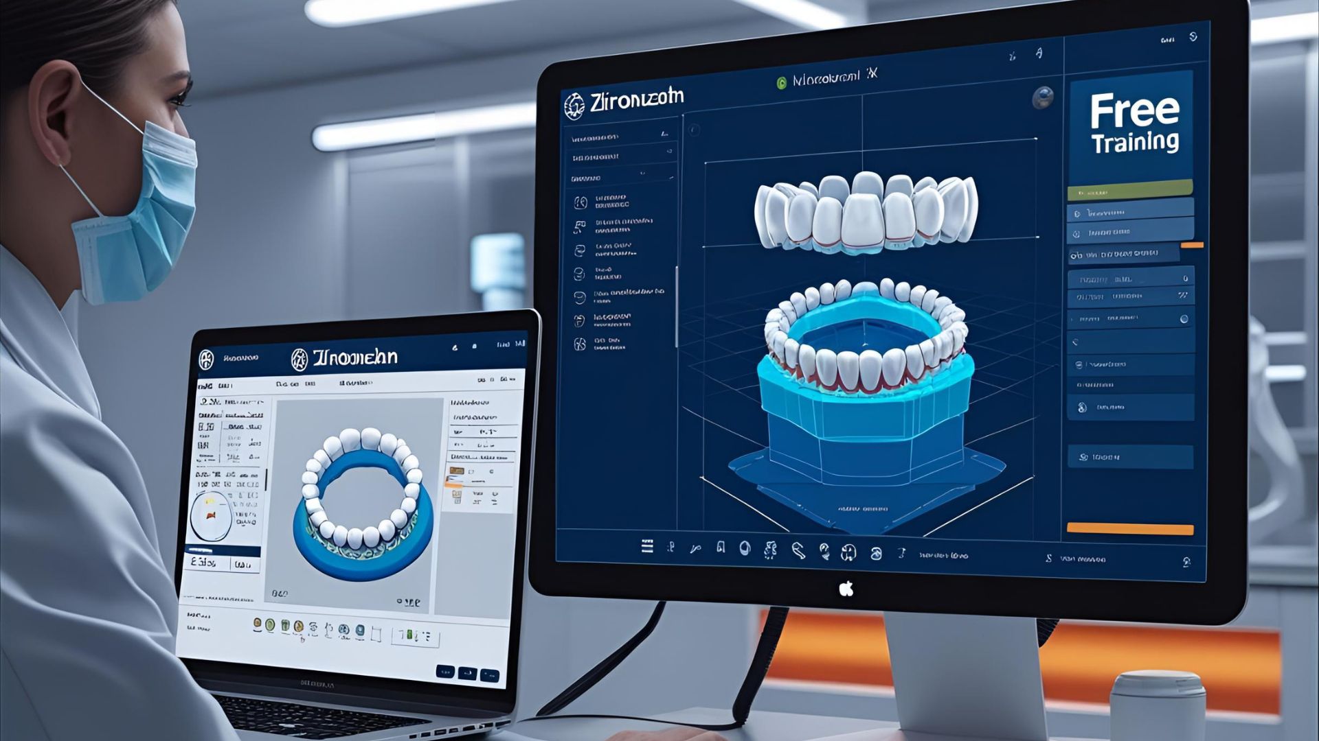 نرم افزار و آموزش zirkonzahn کاملا رایگان