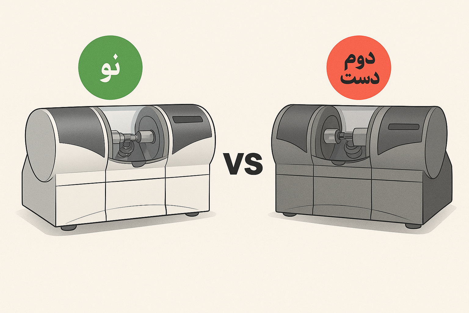 میلینگ دندانپزشکی دست دوم بخریم یا نو؟ مقایسه کامل برای انتخاب هوشمندانه